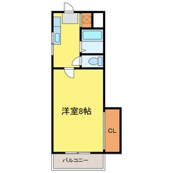 昭和町七丁目 徒歩2分 3階の物件間取画像